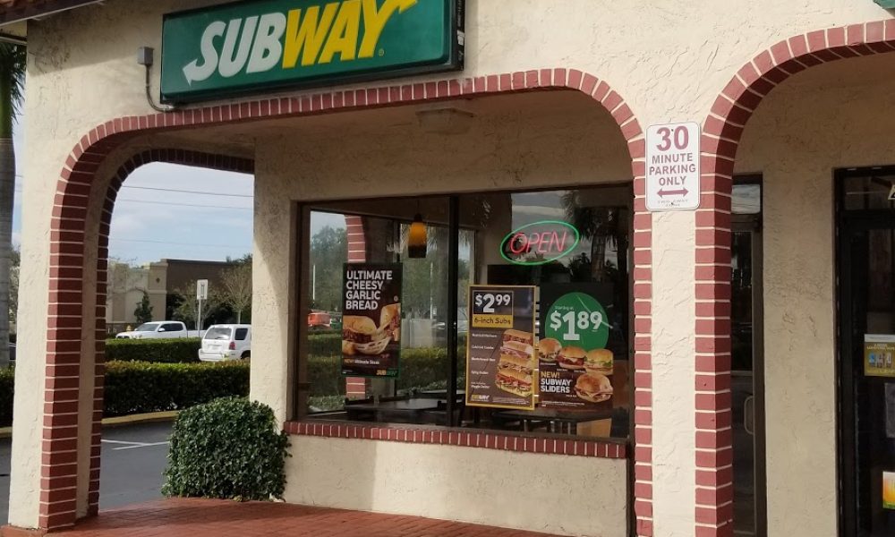 Subway on University Dr North of Sunrise Blvd