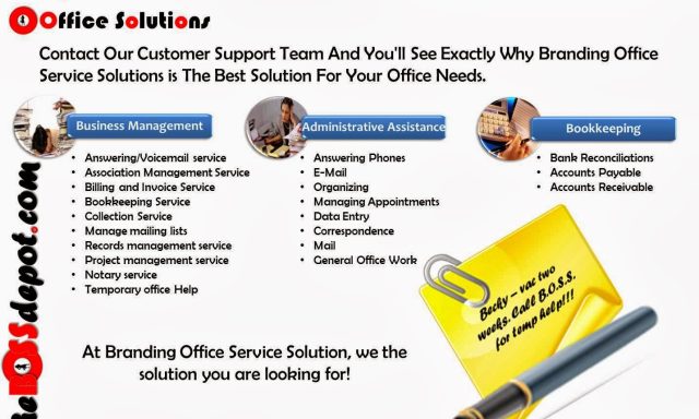 Branding Office Service Solutions