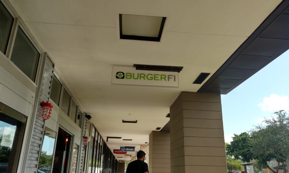 BurgerFi: Take Out Available