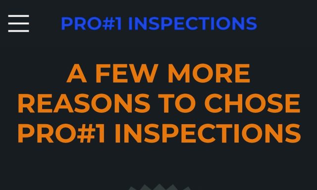 Pro #1 Inspections