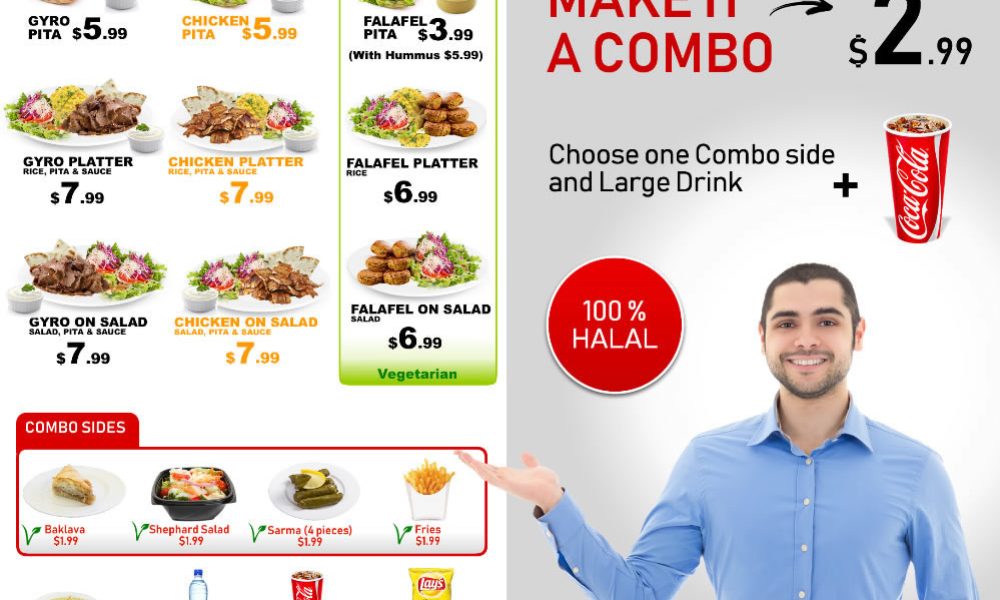 Gyroday - Halal - Mediterranean Fast Food Restaurant